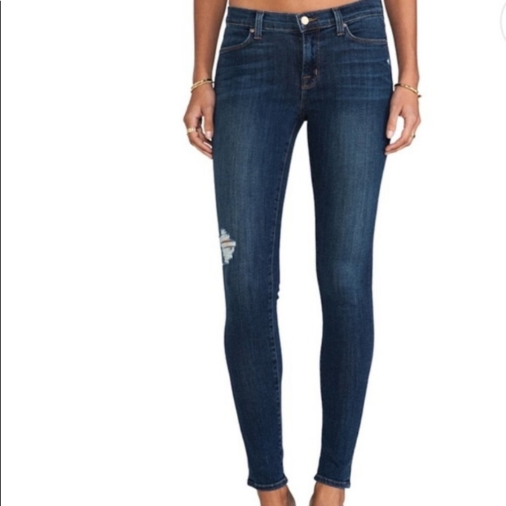 J Brand Quantum Super Skinny Jeans Sz 24